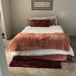 Mattress, Box Spring, And Bed Frame