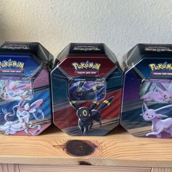 Pokemon TCG V Heroes tins 