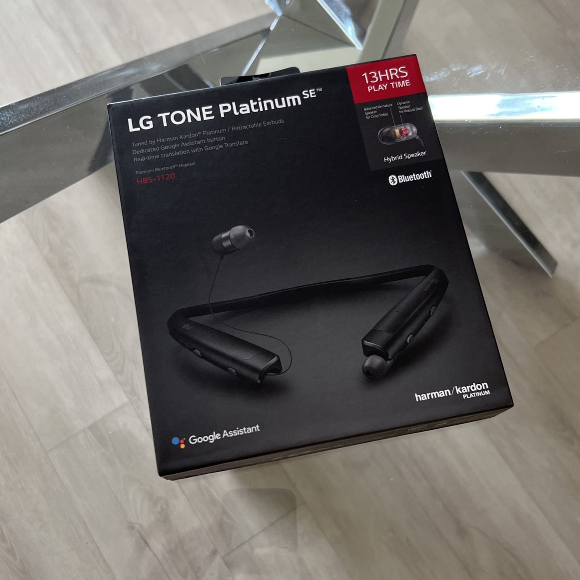 LG Tone Platinum Bluetooth Headset