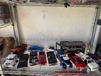 Diecast Model Car & Truck Collection – 15 Vehicles – Ford, Chevy, Fast & Furious