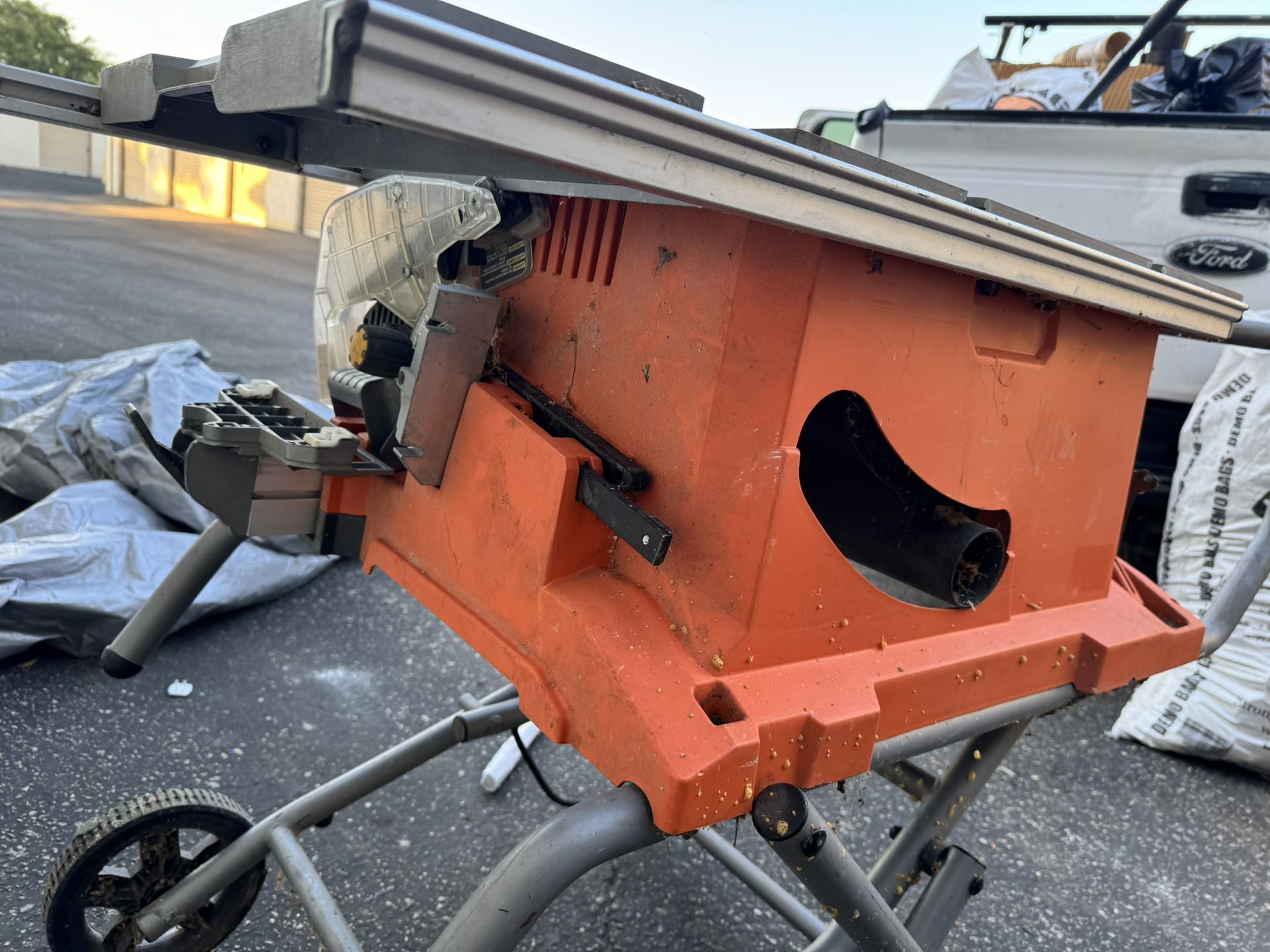 Rigid Tablesaw And Stand