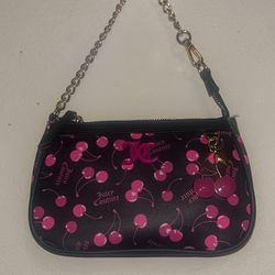 Juicy couture, black cherry purse