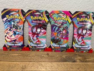 Chaos Rising Sleeved Booster Pack Art Bundle [Set of 4]