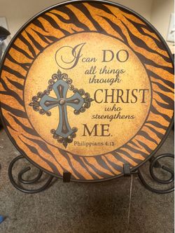 Scripture plate