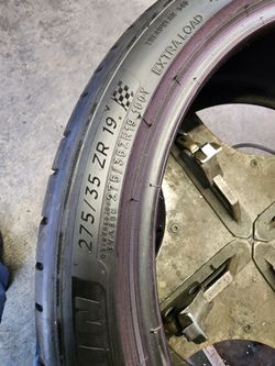 Very nice Pair of 275/35ZR19 Michelin Pilot Sport All Season 4 just$180 free Installation Only At GM Bros Garage