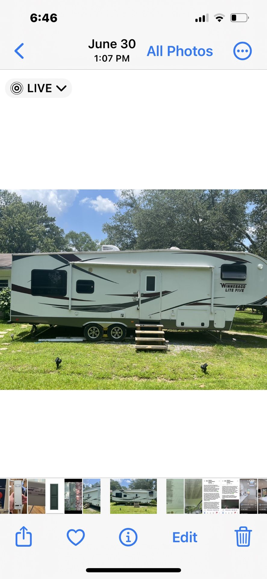 2012 Winnebago Lite Five