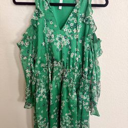 Open Shoulder Dress