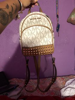 Michael kors mini backpack