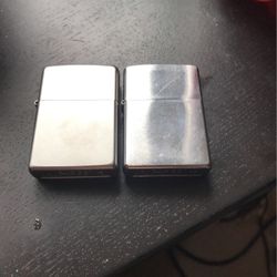 2 Zippo Lighters