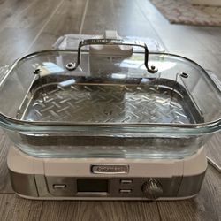 Cuisinart STM-1000W Cookfresh Digital Glass Steamer, White for Sale in  Chino Hills, CA - OfferUp