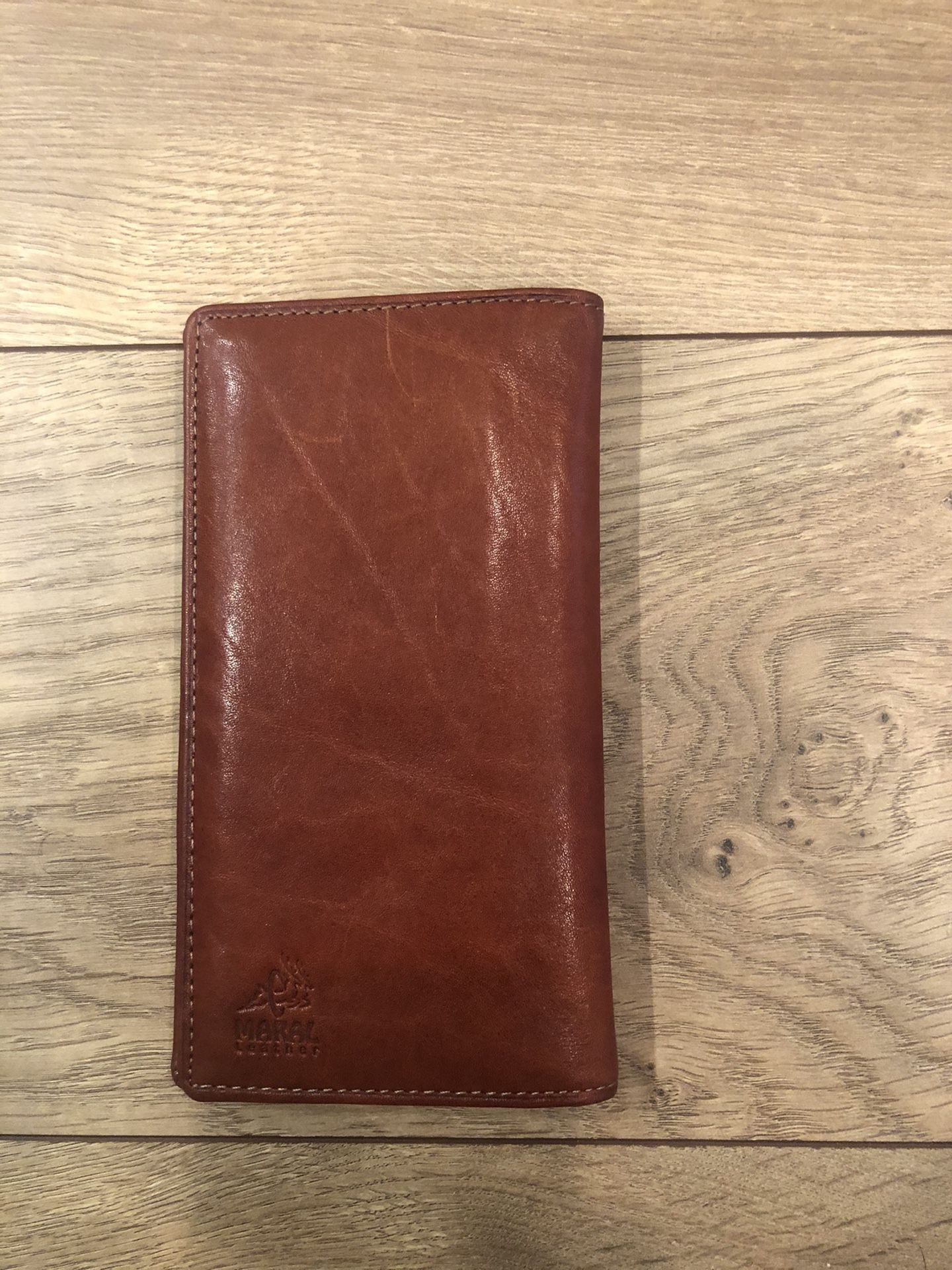 Genuine leather, hand made men wallet