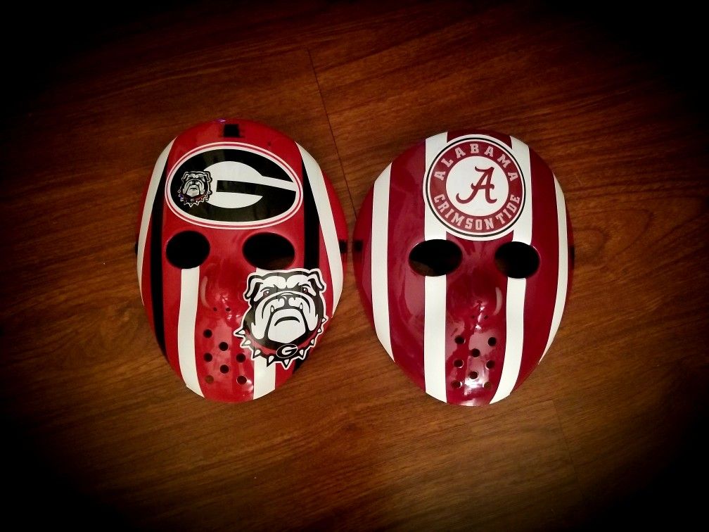 UGA/BAMA*18"SEC🏆CHAMPIONSHIP*mask memorbillia tailgate pack*Exxclusive!