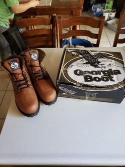 Georgia Boots #G6315 Steel Toe With Metatarsal Guards Size 13W Brand New Half Price $100.00