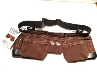 Craftsman 11 pockets suede carpenters apron