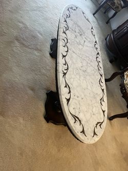 Marble Top Coffee Table 