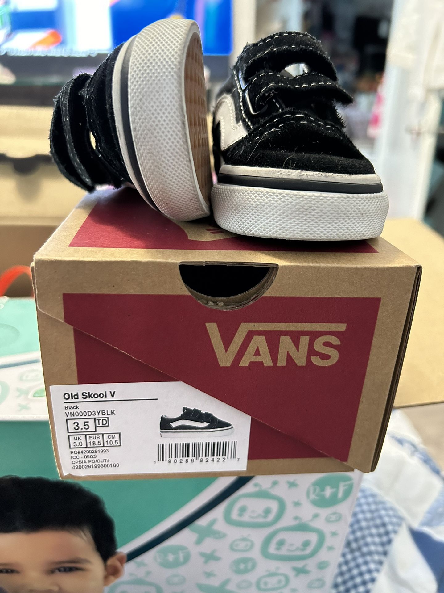 Bby Vans Size 3.5 