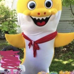 Baby Shark Mascot For Parties