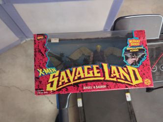 X-Men savage lean mutant dino action Angel y Sauron  1997 marvel