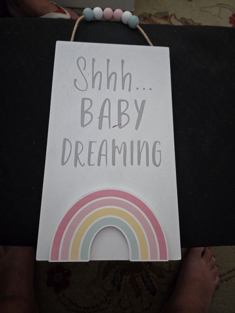 Baby Dreaming Sign