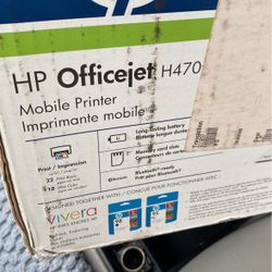 Up officejet H470 Mobile Printer