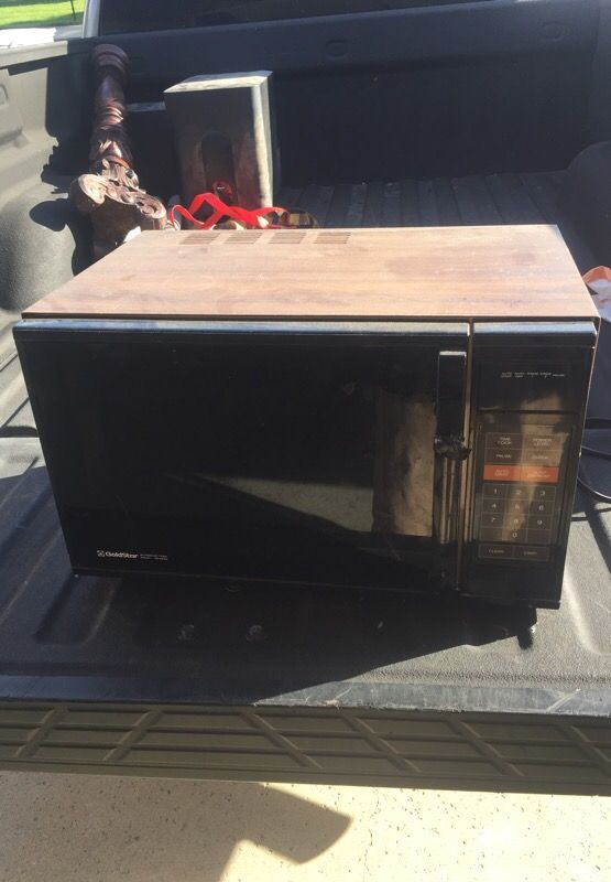 Old Goldstar microwave