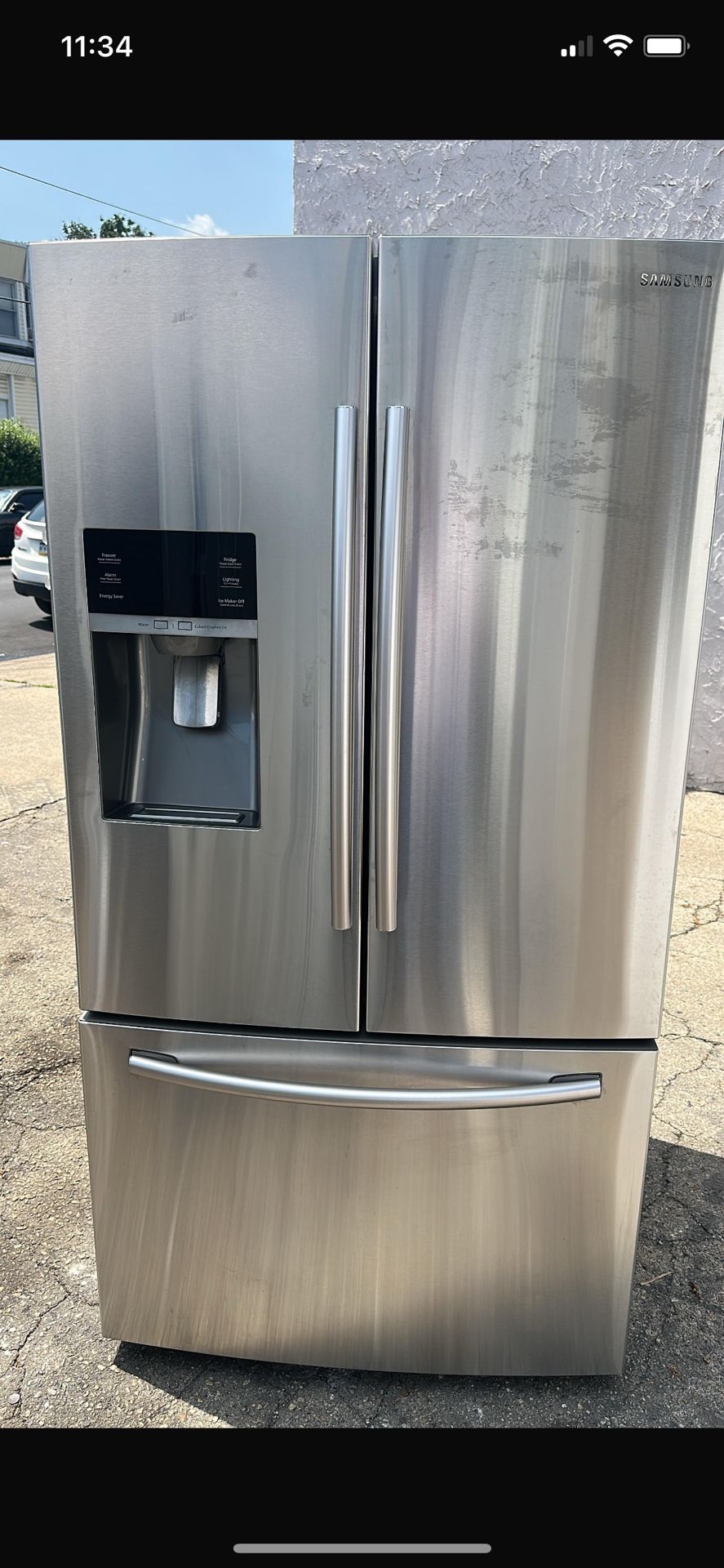 Samsung 3-Door 36” Stainless Steel Bottom Freezer Refrigerator