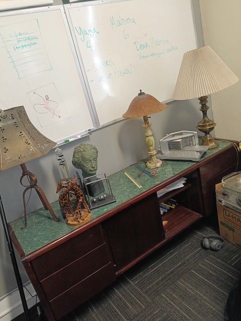 Marble Top Sideboard/Buffet