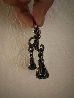 Custom black rhodium lone ones 2 bell chrome hanger