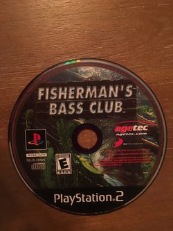 Sony PlayStation ps2 fisherman’s Bass club
