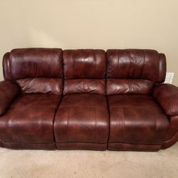 Leather Sofa 