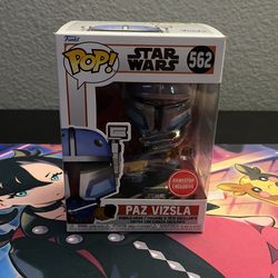 Star Wars  Paz Vizsla Funko Pop