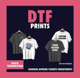 Dtf Transfers Custom Shirts Screen Printing - Print Business Cards - Custom T Shirts Heat Transfer Heat Press Custom Stickers Banners  