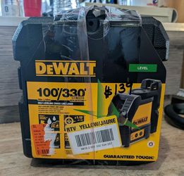 DeWalt Self Leveling Cross Line Laser