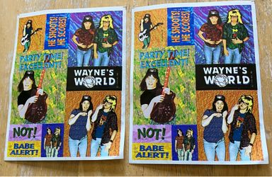 Wayne’s World Stickers