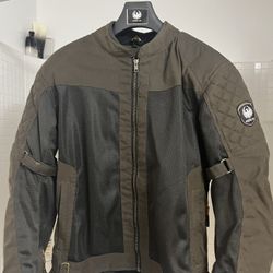 Motorcycle Jacket -  Merlin Chigwell Lite – Brown – Size (Medium)