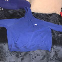 Nike Blue Hoodie SIZE XL