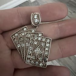 Poker Cards Pendent