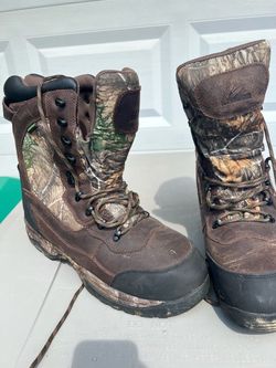 Itasca hunting boot, insulated thinsulate 2000,  size 13 , Realtree edge camo Like new