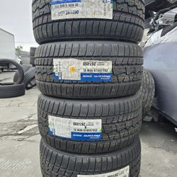(4) 255 35 19 Nitto Tires 