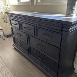 Bedroom dresser and nightstand