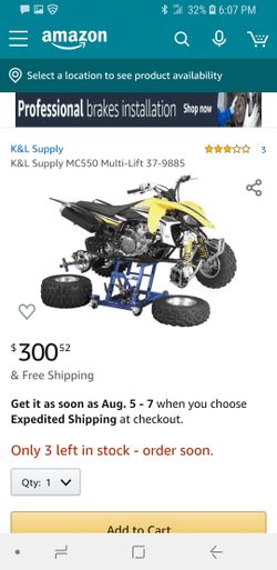 K&l atv lift and dolly