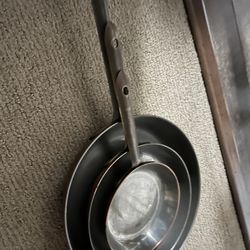 Vintage Copper Pans Tagus Portugal