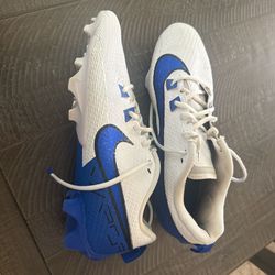 Nike Vapor Edge Speed 360 football cleat  black hyper royal football cleats 