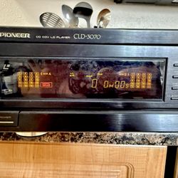 Pioneer Stereo Receiver & Pioneer Laser Disc Player