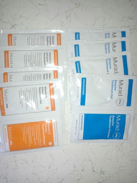 Murad enzyme treatment gel & vitamin C infusion treatment gel