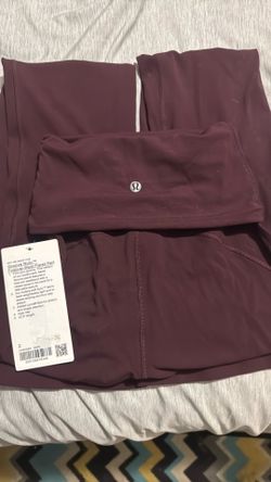Lululemon groove nulu fold over flares