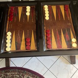 Backgammon Table  w/ pieces