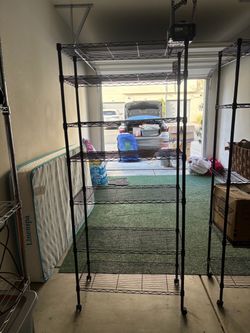 Black Wire Shelving racks