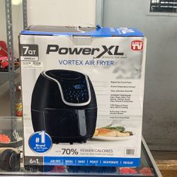 NEW OPEN BOX- POWER XL 6 in 1 VORTEX AIR FRYER