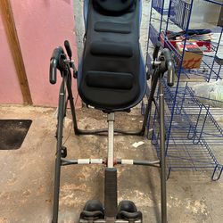 Teeter Hang Up Inversion Table For Sale Like New Condition.with Heat Accesories .